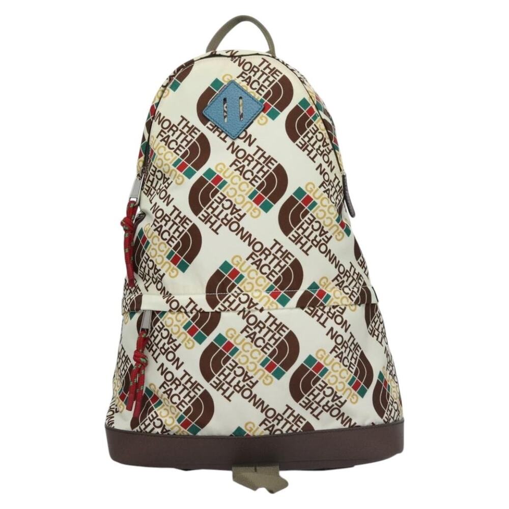 Gucci Nylon x The North Face Backpack Cream